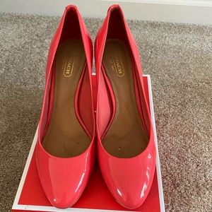 COACH Nala heels Size 8